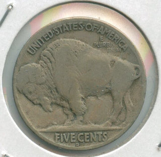 1913-D Type 2 Buffalo Nickel 5c Denver Mint - SS320