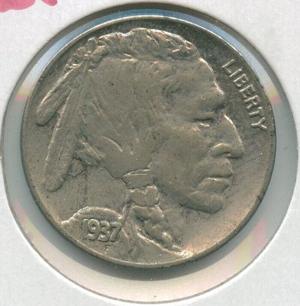 1937-D Buffalo Nickel 5c Denver Mint - SS326