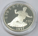 1997 Jackie Robinson Proof Silver Dollar $1 Coin United States Mint - H893