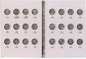 Liberty Head Nickel 1883 - 1912 Set Coin Folder - HE Harris Album 2677