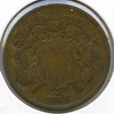 1866 2-Cent Coin - Two Cents - J46