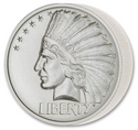 2024 Incuse Indian Head Double Eagle 1 Oz Silver Saint Gaudens Coin -  JP734