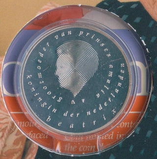 2004 Netherlands Birth Of Princess Amalia 10 Euro Silver proof Coin - SS210