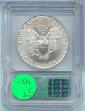 2000 American Silver Eagle 1 oz Silver Dollar ICG MS69 Certified - SR190