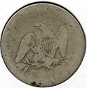 1861-O Seated Liberty Silver Half Dollar - New Orleans Mint - C361