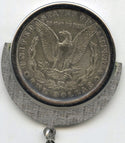 1882 Morgan Silver Dollar Coin + Spinner Keychain - H838