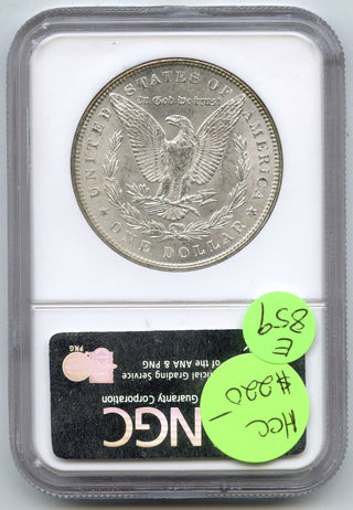 1896 Morgan Silver Dollar NGC MS 65 Certified - Philadelphia Mint - E859