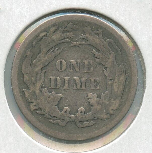 1886-P Silver Seated Dime 10C Philadelphia mint - SS86