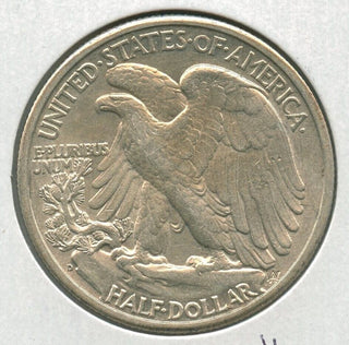 1946-D Silver Walking Liberty Half Dollar 50c Denver Mint  - SR238