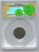 1887 Indian Head Cent Penny ANACS Good 4 Broadstruck - K03