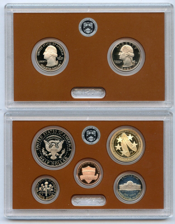 2021 United States Proof Set 7 Coins U.S. Mint San Francisco OGP