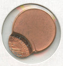 1999-P Lincoln Memorial Penny 1c Off Center Error Coin - SR728