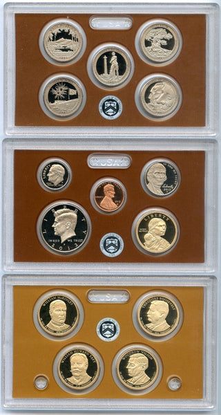 2013 United States Proof Set 14 Coins U.S. Mint San Francisco OGP National Parks