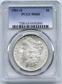 1902-O Morgan Silver Dollar PCGS MS65 Certified - New Orleans Mint - B972