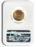 $5 Gold Liberty Half Eagle - NGC MS61