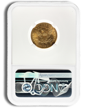 $5 Gold Liberty Half Eagle - NGC MS63