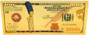 $100 Marge Simpson The Simpsons Novelty 24K Gold Foil Plated Note Bill XX027