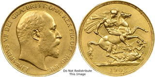 Britain 1 Sovereign - King