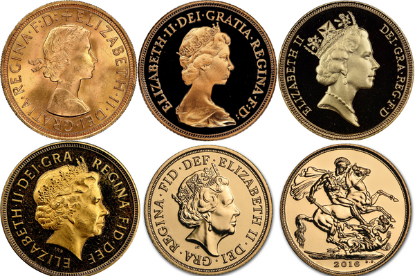 Britain 1 Sovereign - New Queen