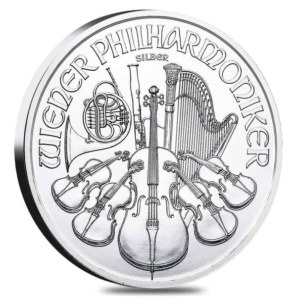 2021 Austria Philharmonic 1 oz 999 Silver Feinsilber Wiener Philharmoniker JJ596