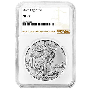 Certified American Silver Eagles