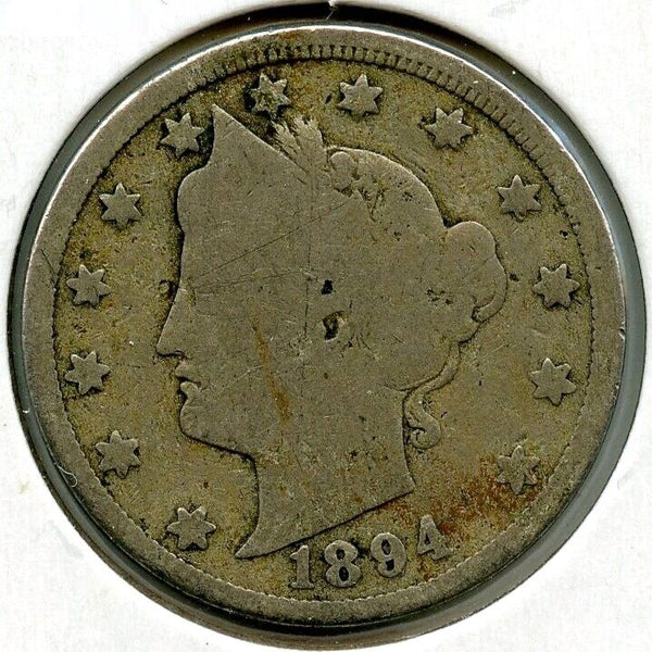 1894 Liberty V Nickel - Five Cents - BQ812