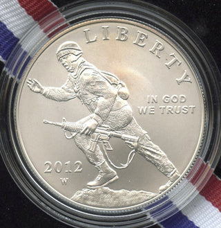 2012 Infantry Soldier Silver Dollar United States Mint Commemorative Coin H168