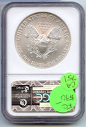 2008-W American Eagle 1 oz Silver NGC MS70 Certified - West Point Mint - CA751