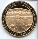Pentagon Papers Bare Vietnam War Secrets Bronze Proof Medal Franklin Mint JL222