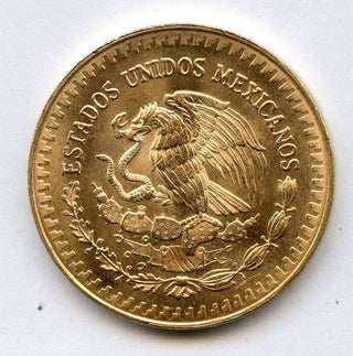 1981 Mexico Onza Libertad 1 Oz 999 Gold Coin Moneda Oro Puro - JP683