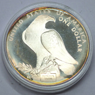 1984 Los Angeles XXIII Olympiad Olympics Silver Dollar US Mint Coin - A334