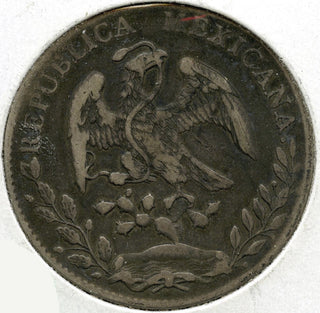 1896-Zs Mexico Silver Coin 8 Reales Libertad - Republica Mexicana - C622