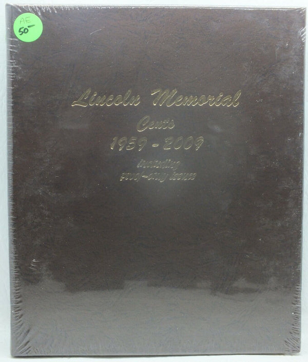 Lincoln Memorial Cents 1959 - 2009 Set Dansco Coin Album 8102 Folder LG819
