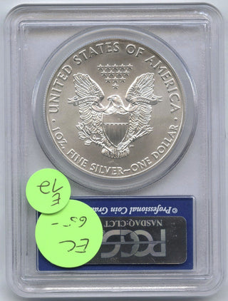 2013-(W) American Eagle 1 oz Silver Dollar PCGS MS70 West Point Mint - E72