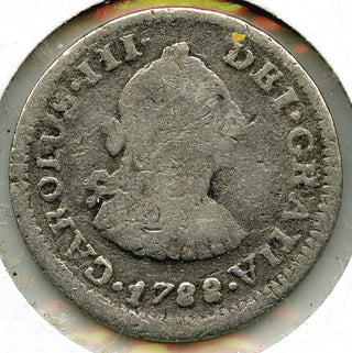 1788 Mexico Coin 1 Real - Carolus III - B165