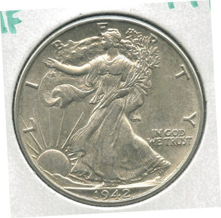 1942 P Silver Walking Liberty Half Dollar Philadelphia Mint -ER26