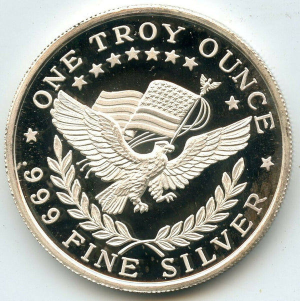 Follow the System 999 Silver 1 oz Art Medal Round ounce Bullion - BX919