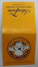 1987 Garfield Merry Christmas  999 Silver 1 oz Art Bar Ingot Medal & Case LG894