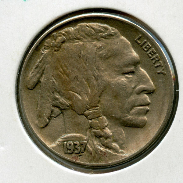 1937-S Indian Head Buffalo Nickel - San Francisco Mint - JL841