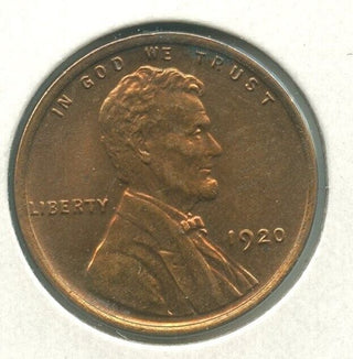 1920 P Lincoln Wheat Cent 1C Philadelphia Mint - ER271