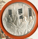 1974 First Continental Congress Bicentennial 925 Silver Medal Cachet Panel BL270