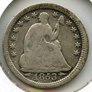 1853 Seated Liberty Silver Half Dime - Arrows - Philadelphia Mint - C605