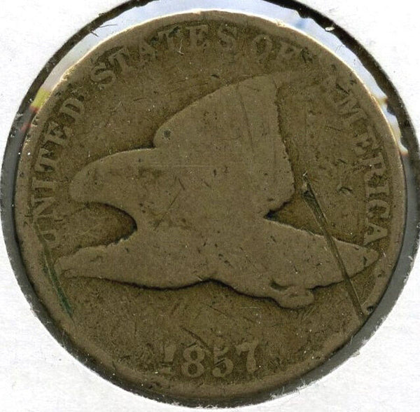 1857 Flying Eagle Cent Penny - C390