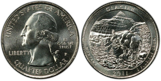 2011-P Glacier Montana National Parks NP ATB 25C Quarter Philaldelphia mint 013