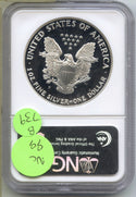 1993-P American Eagle 1 oz Proof Silver Dollar NGC PF69 Ultra Cameo - B739