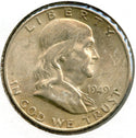 1949-D Franklin Silver Half Dollar - Denver Mint - CA820