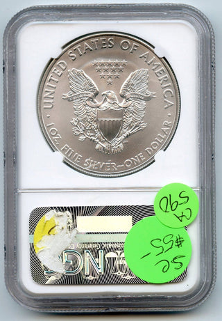 2015 American Eagle 1 oz Silver Dollar NGC Genuine eBay Mint Sealed Box #4 CA590