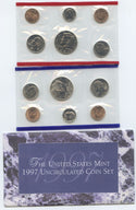 1997 Uncirculated US OGP Mint 10- Coin Set United States Philadelphia and Denver