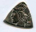 Peace Silver Dollar - Coin Guitar Pick - Lady Liberty America - JL421