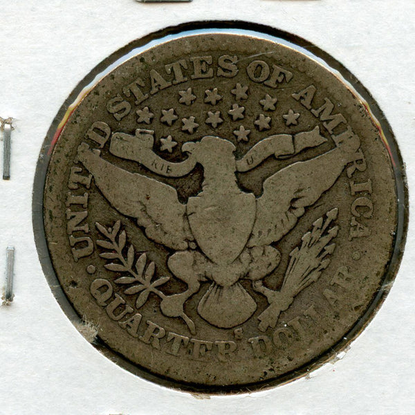 1905-S Barber Silver Quarter - San Francisco Mint - JL784